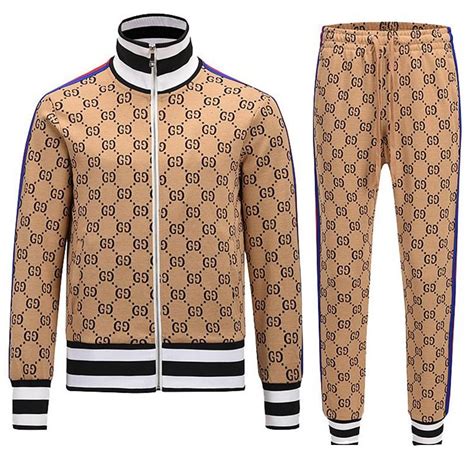 green gucci joggers|gucci tracksuit men's.